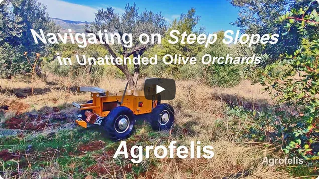 Navigating on Steep Slopes in Unattended Olive Orchards - Agrofelis A3